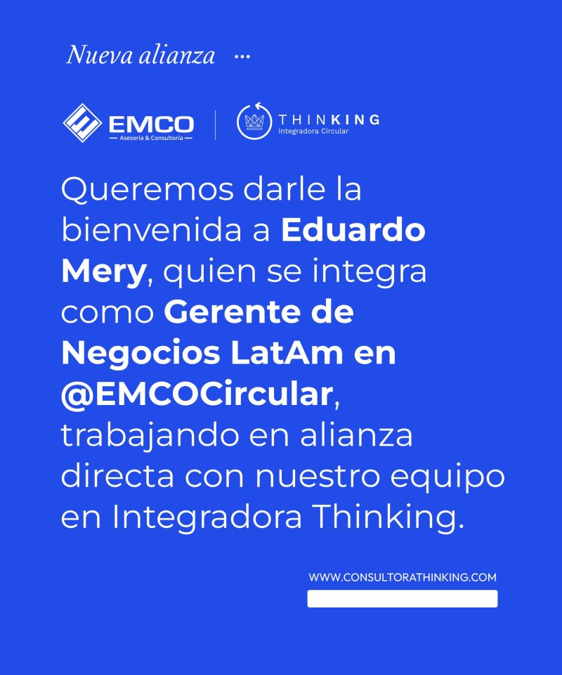 Alianza Estratégica: EMCO Circular + Thinking